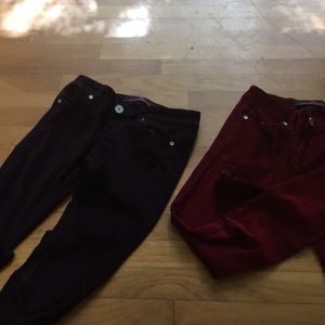 Almost famous valvet jeans